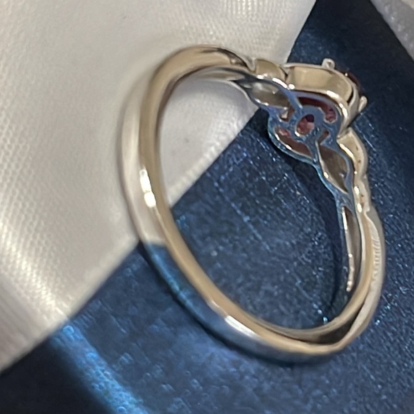 Ofiki Rubellite & Diamond Ring and Pendant Necklace - Picture 7 of 13